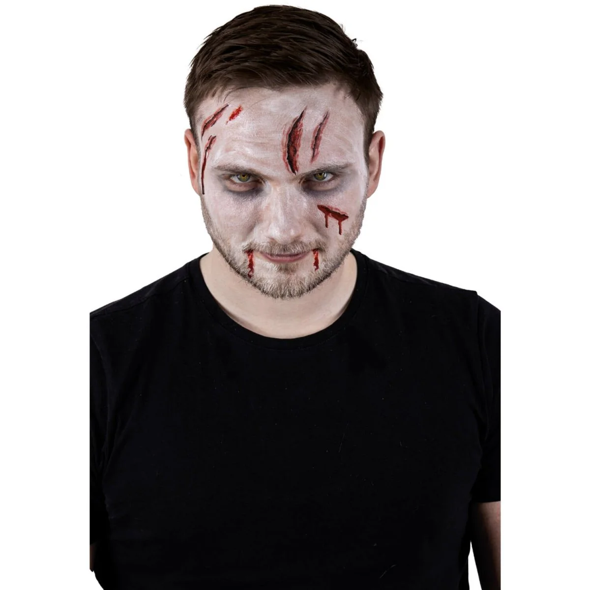 Halloween Schminkset Bloed En Tattoo 2 delig - Image 2