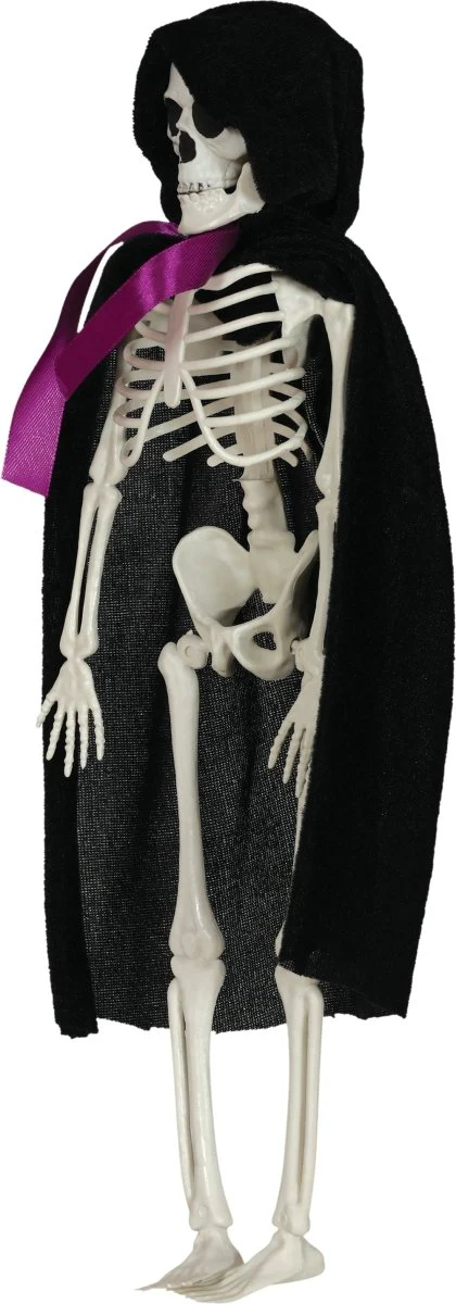 Halloween Skelet Blauw Wit Bruidegom 43cm - Image 2