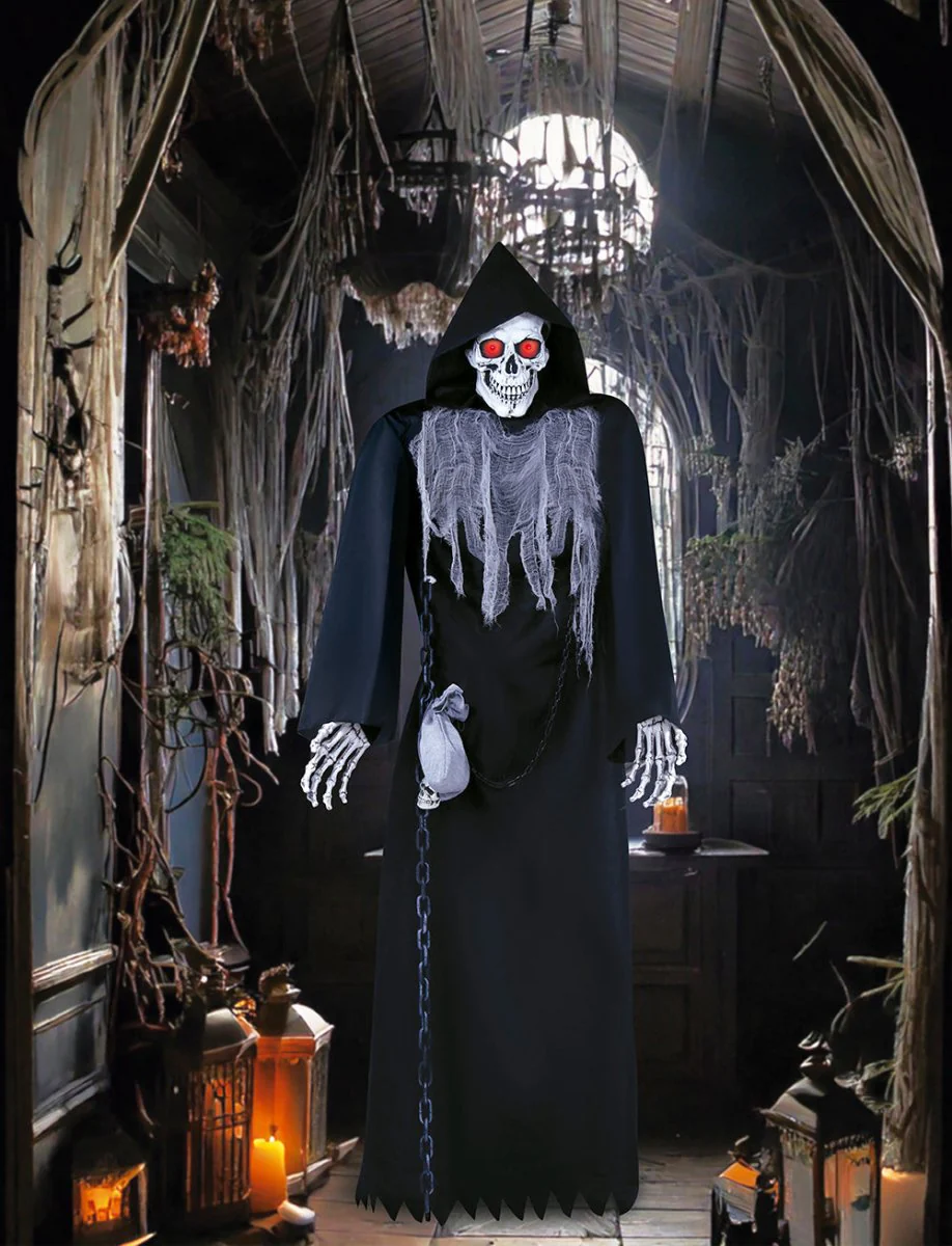 Halloween Skelet Met Geluid En Beweging 2,5m - Image 2