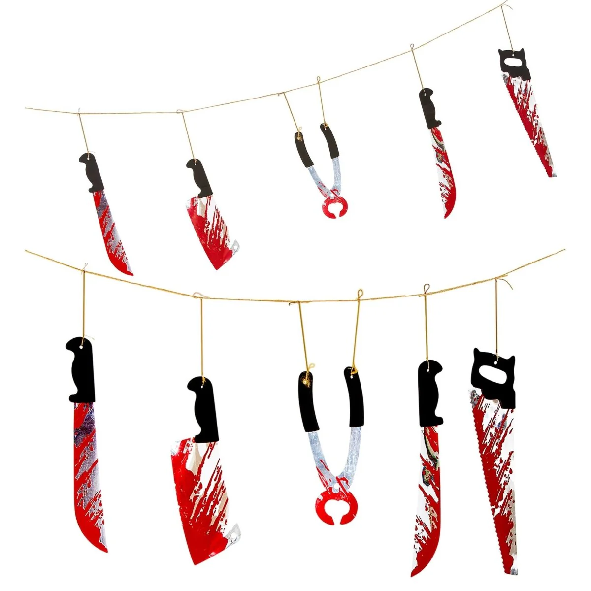 Halloween Slinger Bloederige Wapens 1,72m