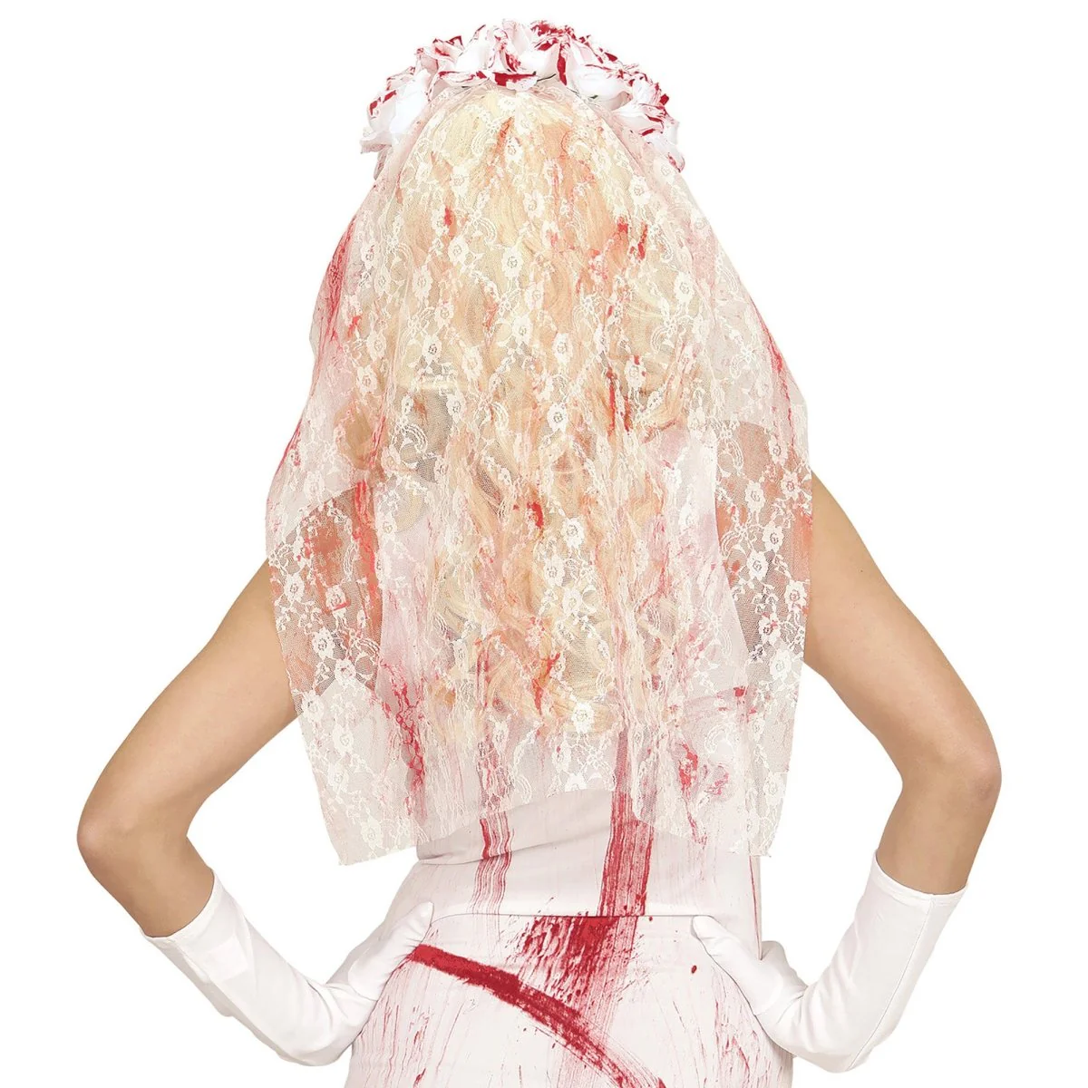 Halloween Sluier Bloed - Image 5