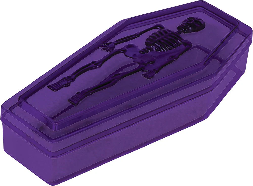 Halloween Snoepbakje Paars 19cm - Image 2