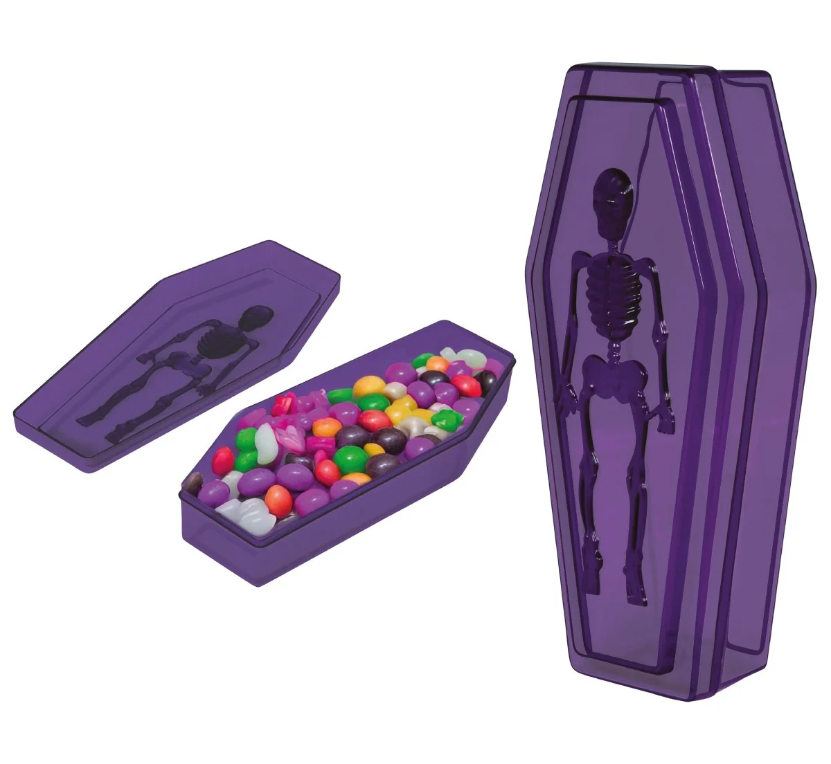 Halloween Snoepbakje Paars 19cm - Image 8