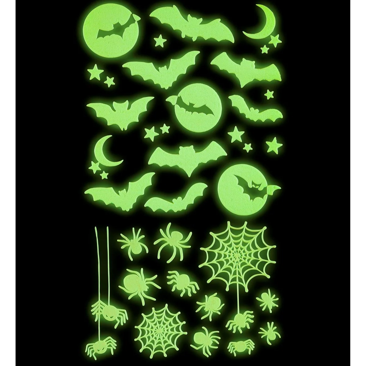 Halloween Stickers Wit Glow In The Dark - Image 3