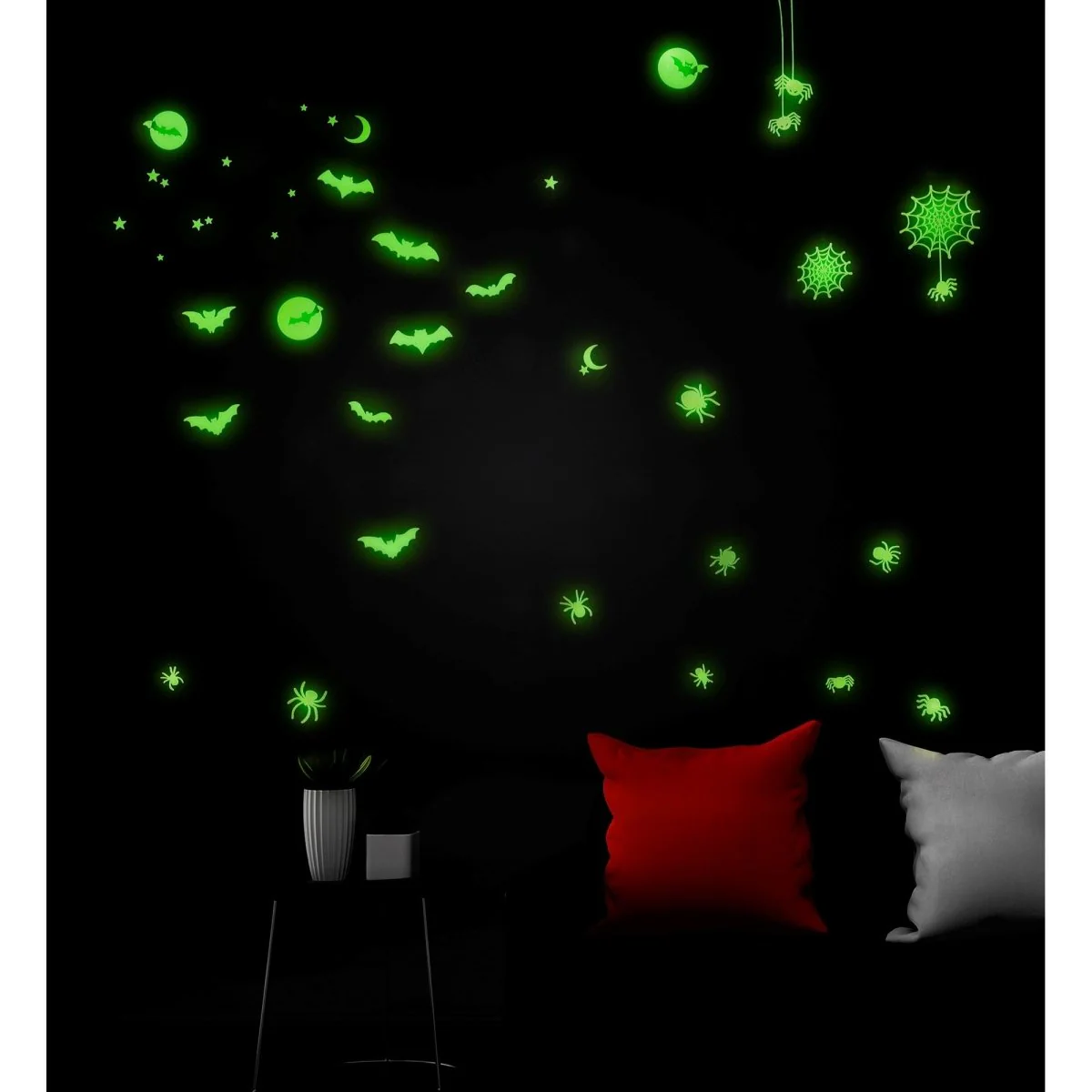 Halloween Stickers Wit Glow In The Dark - Image 4
