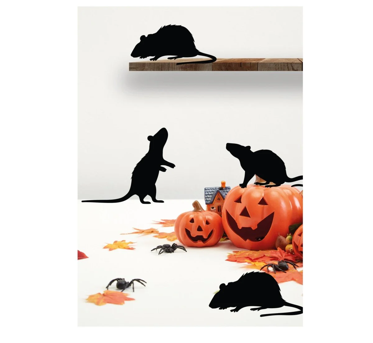 Halloween Tafeldecoratie Ratten - Image 2