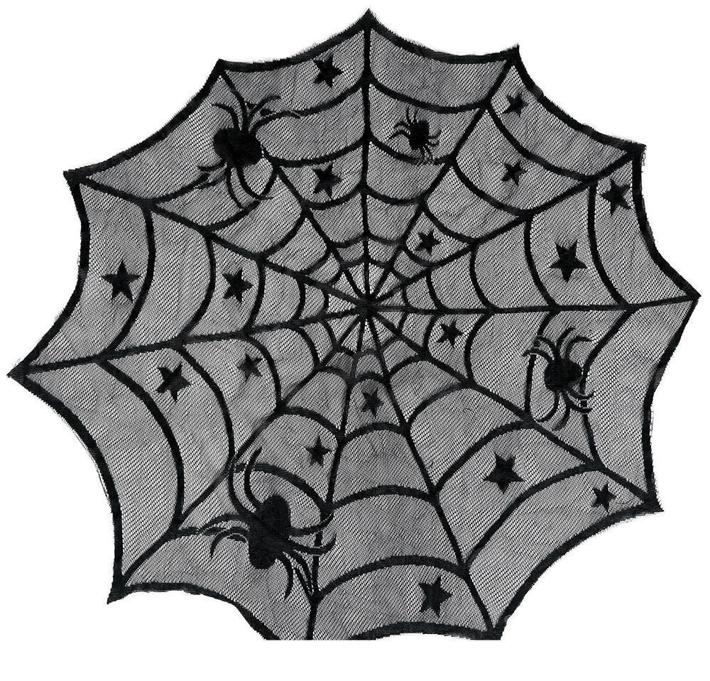 Halloween Tafelkleed Spinnenweb 1m - Image 2