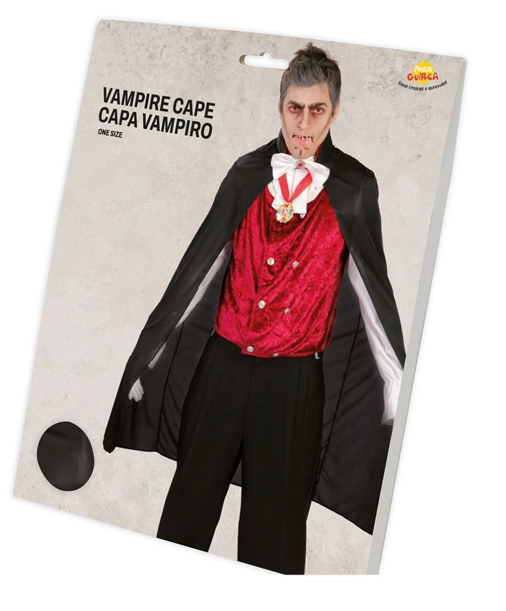 Halloween Vampier Cape 1,1m - Image 3