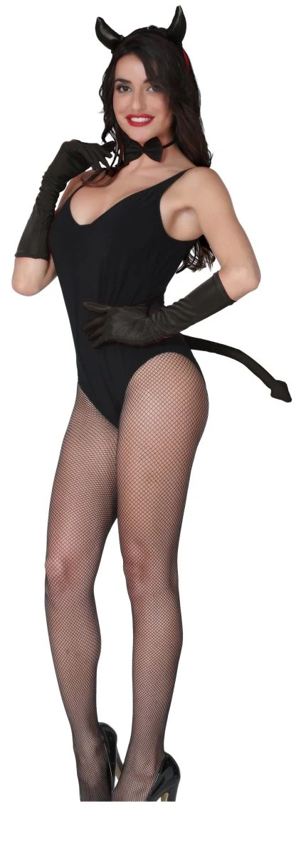 Halloween Verkleedset Zwart Dames Duivel - Image 2