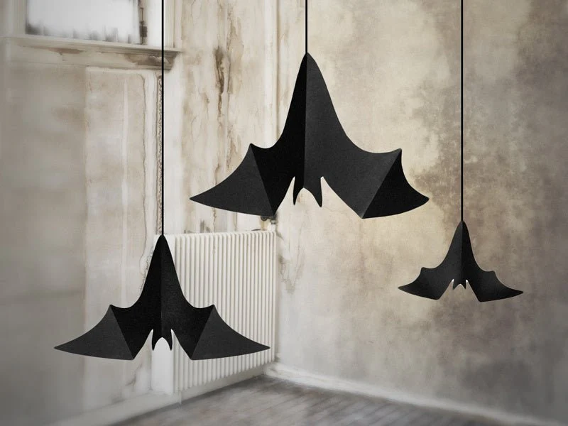 Halloween Vleermuis Set 31-47cm 3 delig - Image 3