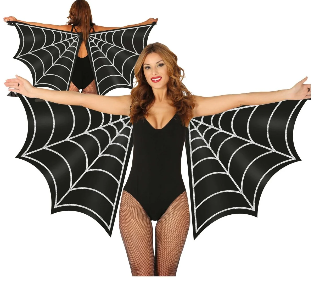 Halloween Vleugels Spinnenweb 1,7m