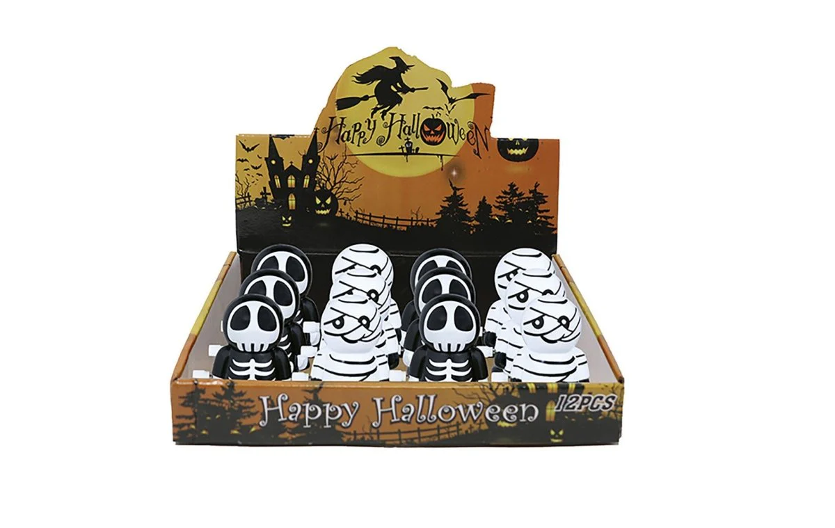 Halloween Wind-Up Zombies 5cm 12st - Image 4