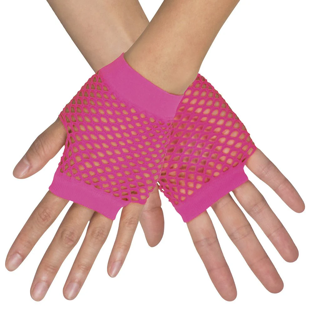 Handschoenen Visnet Neon Roze