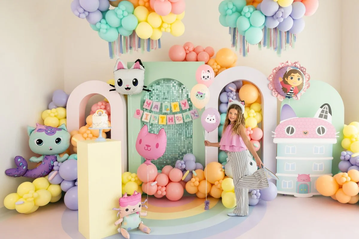 Happy Birthday Letterslinger Gekleurd 1,8m - Image 3