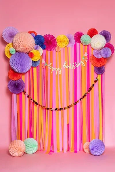 Happy Birthday Letterslinger Goud Met Lint 2m - Image 3