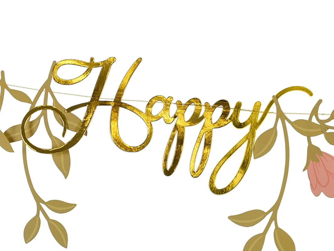 Happy Birthday Slinger Bloemen 1,3m - Image 2