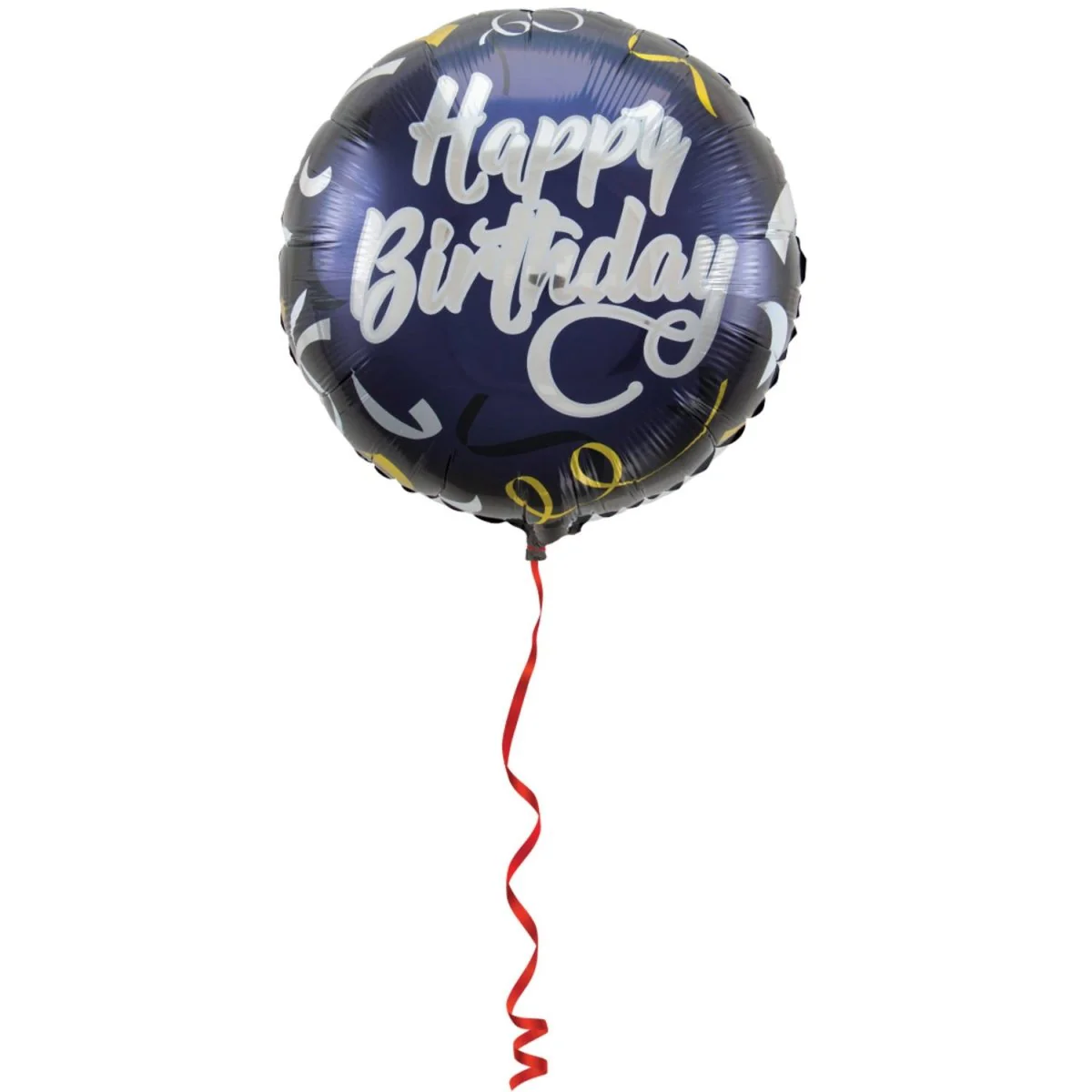 Happy Birthday Stijlvol Feest Folieballon - 45cm - Image 2