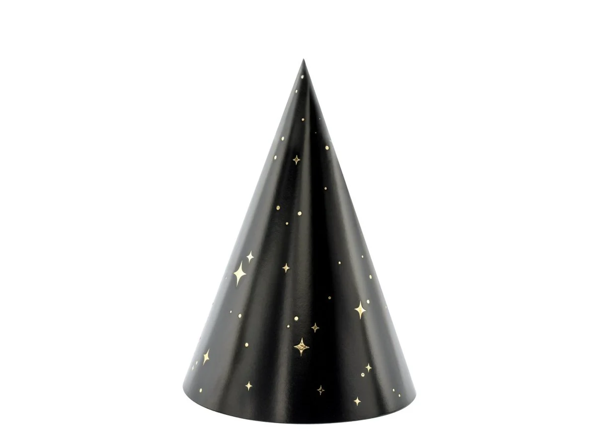 Happy New Year Feesthoedjes 16cm 6st - Image 3