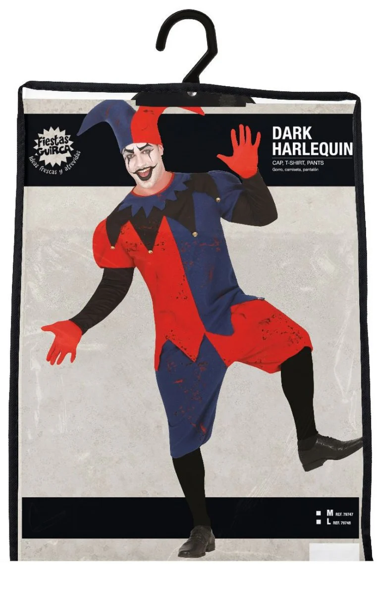 Harlekijn Halloween Kostuum Heren - Image 5