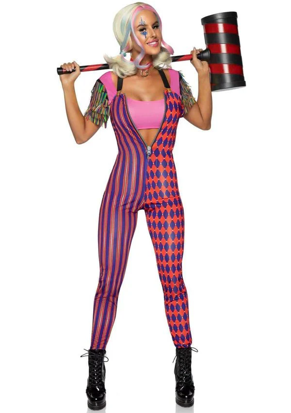 Harley Quinn Jumpsuit Dames Leg Avenue - Image 3