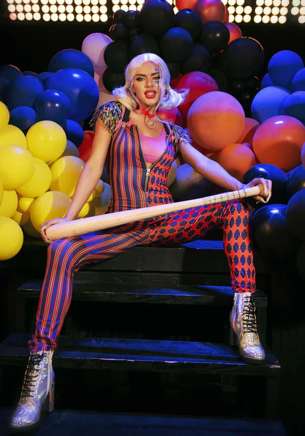 Harley Quinn Jumpsuit Dames Leg Avenue - Image 6