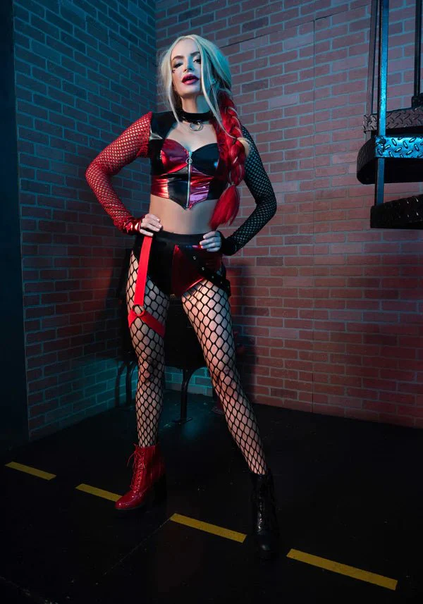 Harley Quinn Kostuum Dames Leg Avenue - Image 6