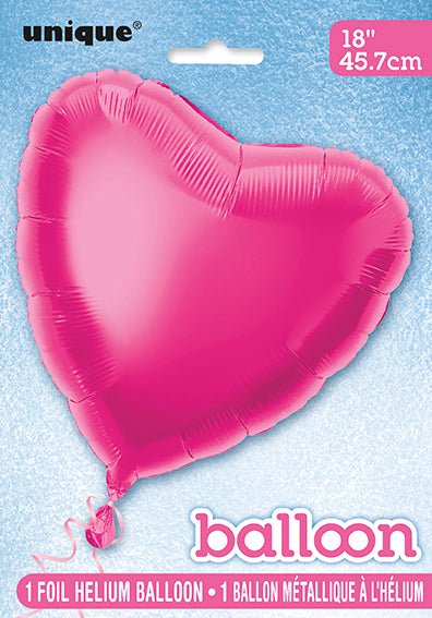 Hart Helium Ballon Roze Leeg 45cm - Image 2