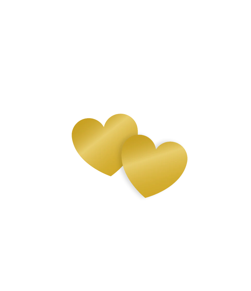 Hartjes Tafelconfetti Goud 14gr - Image 2