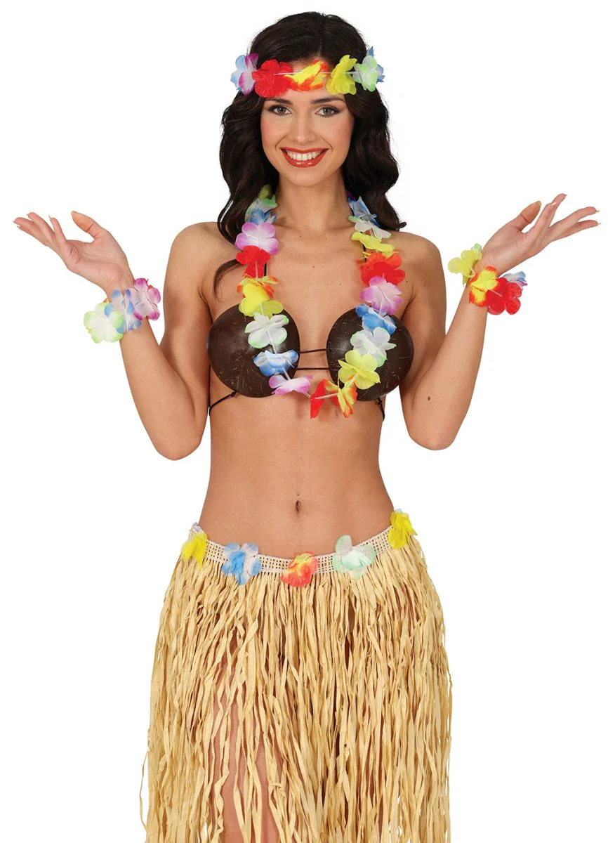 Hawaii Accessoireset Regenboog 4 delig - Image 2