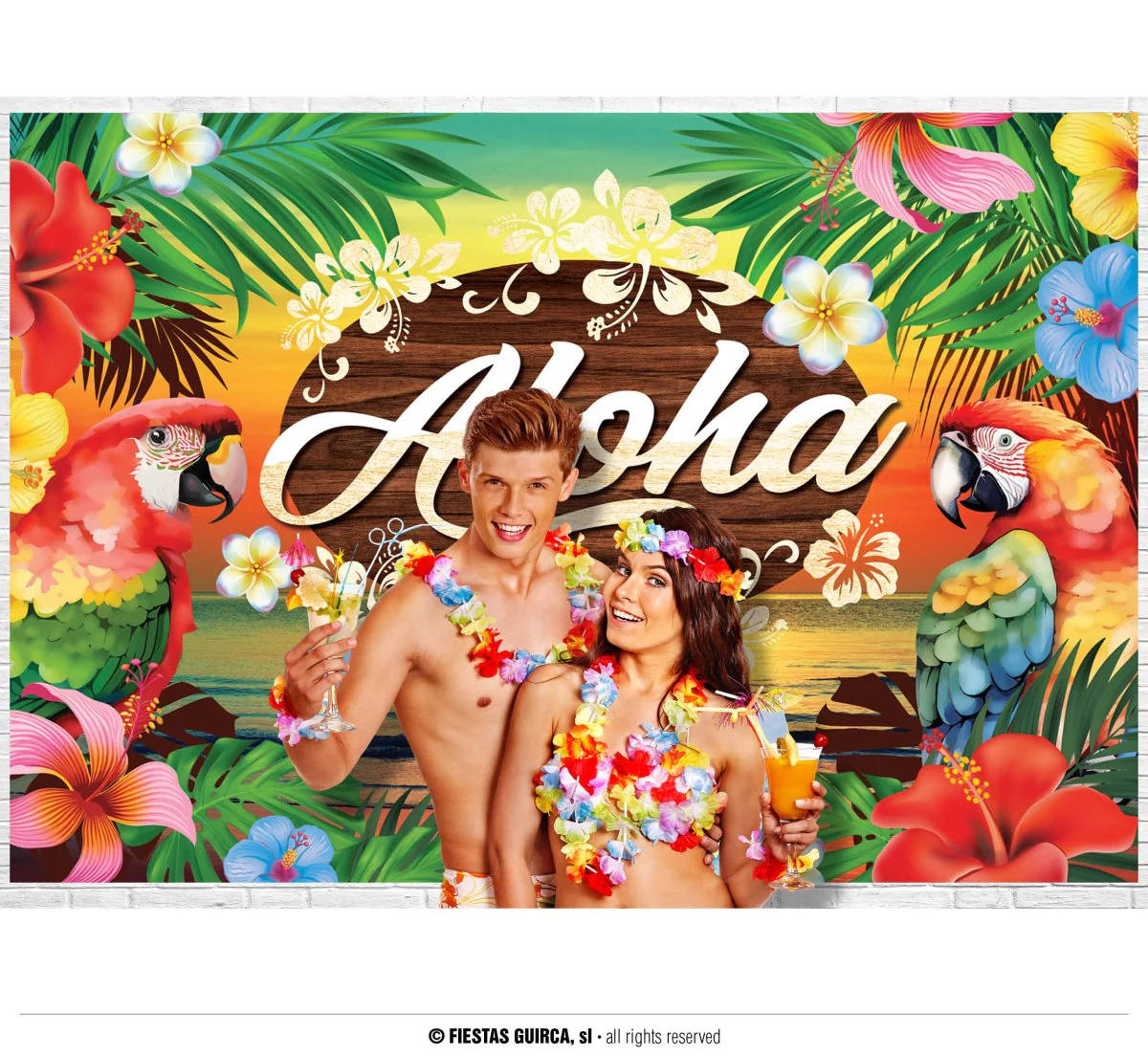 Hawaii Hangdecoratie 2,2m - Image 2