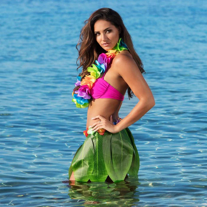 Hawaii Rokje Bananenblad 40cm - Image 3