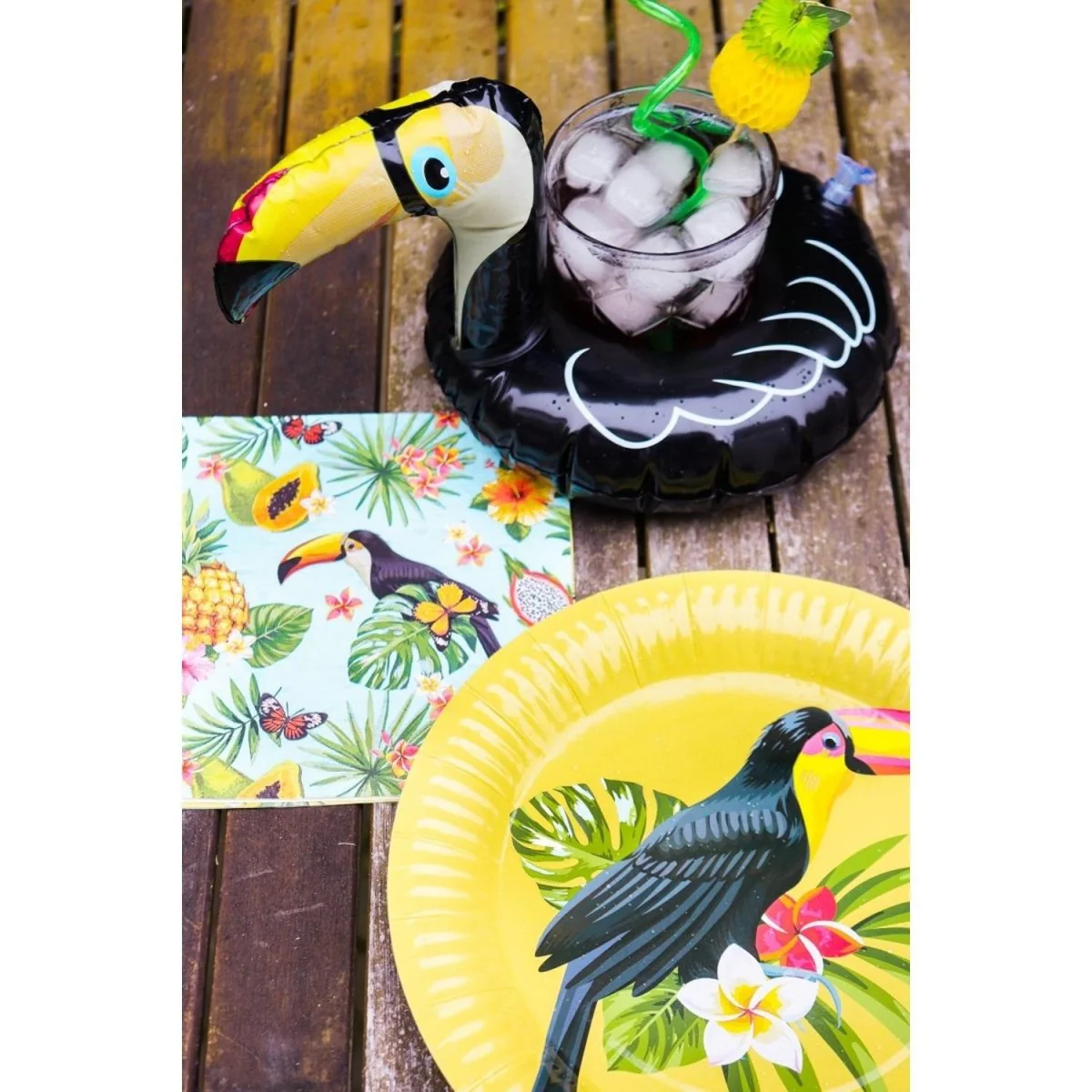 Hawaii Servetten Toekan 33cm 20st - Image 4