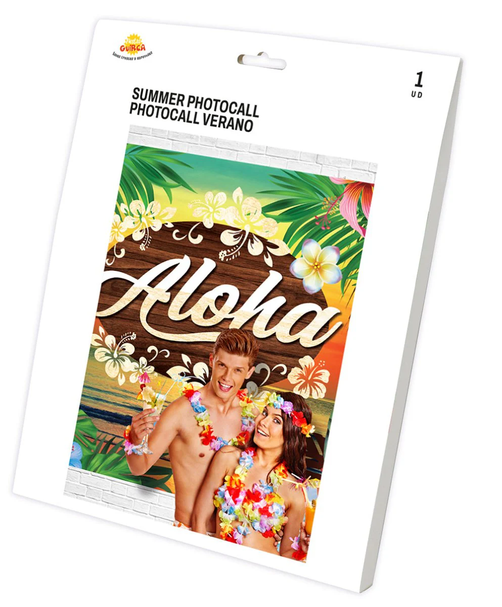 Hawaii Wanddecoratie Aloha 2,2m - Image 4