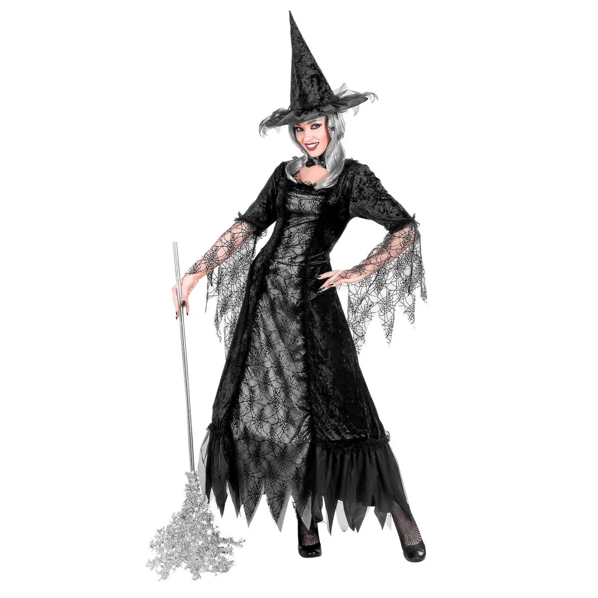 Heks Kostuum Dames Spiderweb - Image 2
