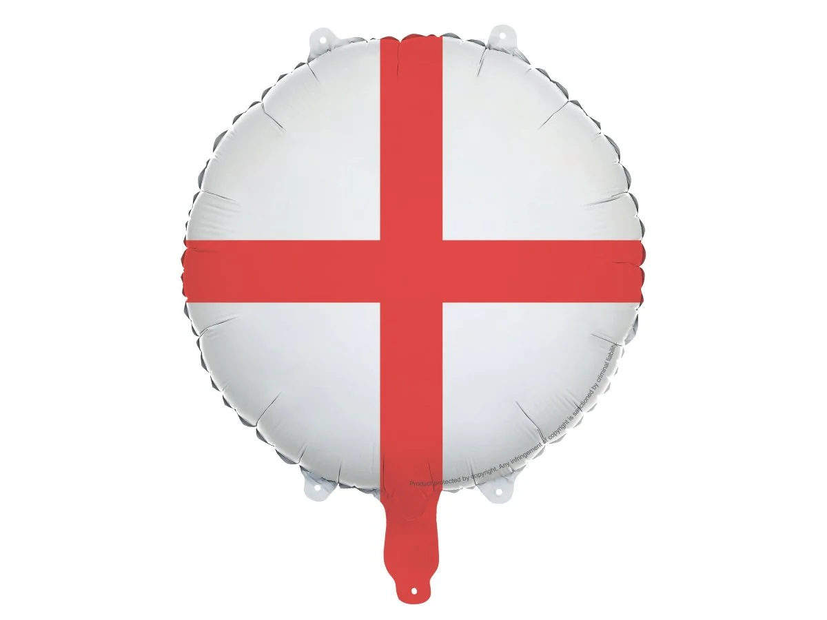 Helium Ballon Engelse Vlag 45cm Leeg