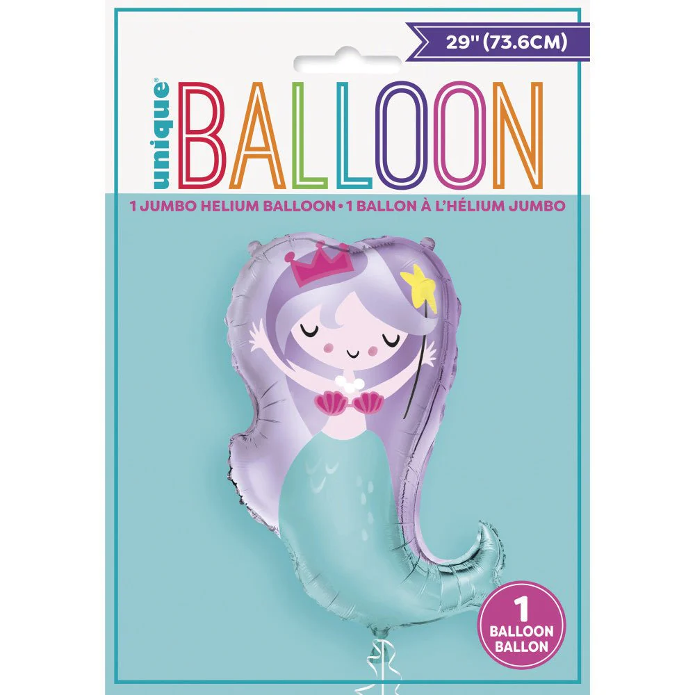 Helium Ballon Zeemeermin 74cm leeg - Image 3