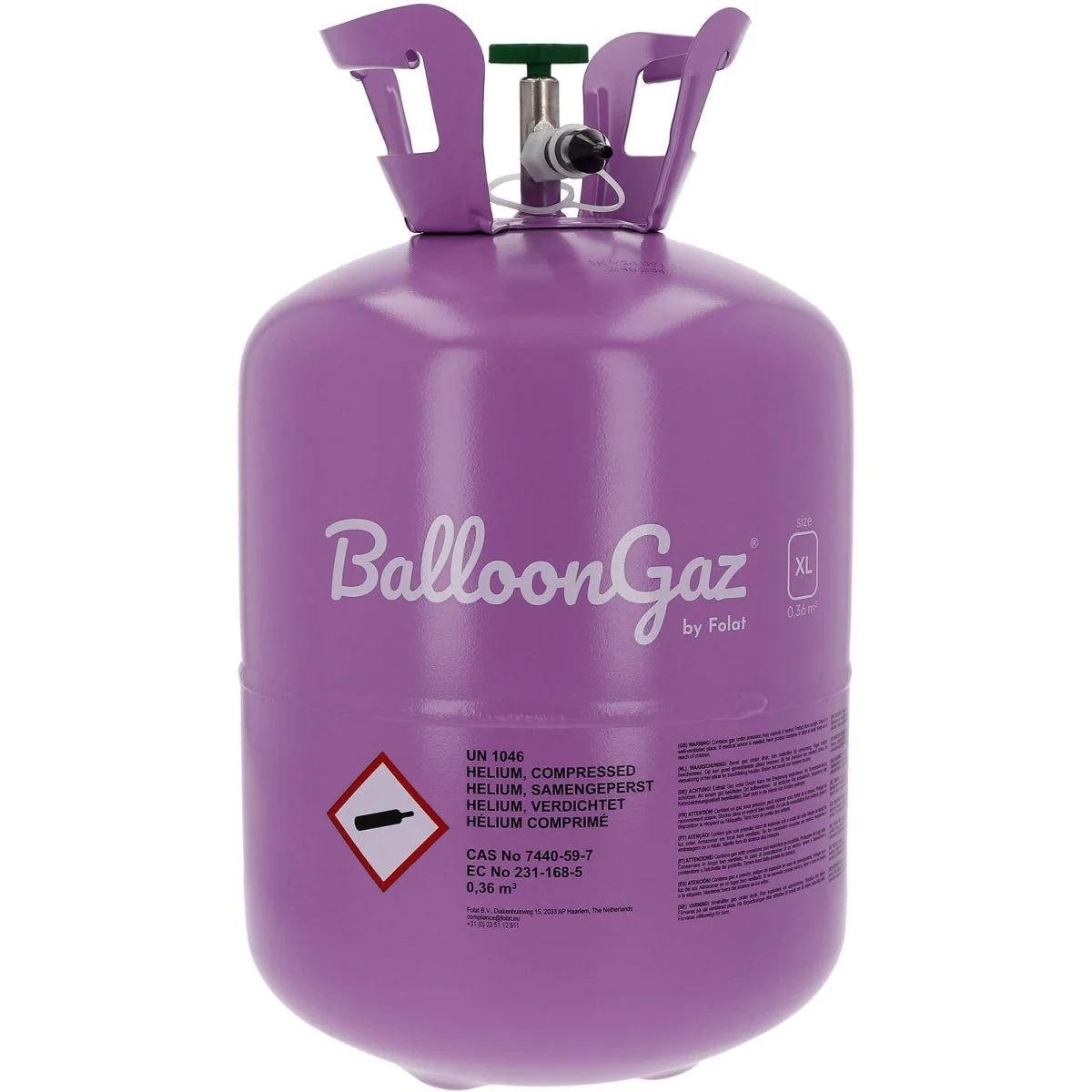 Helium Tank Voor 300 Ballonnen - Image 8