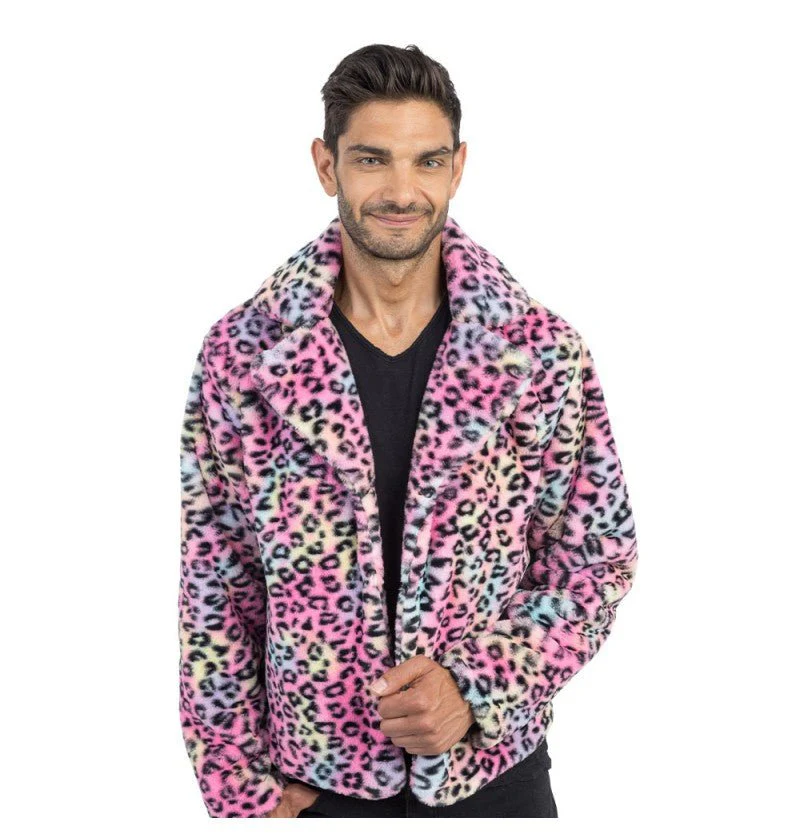 Herenjas – Multicolor Luipaardprint