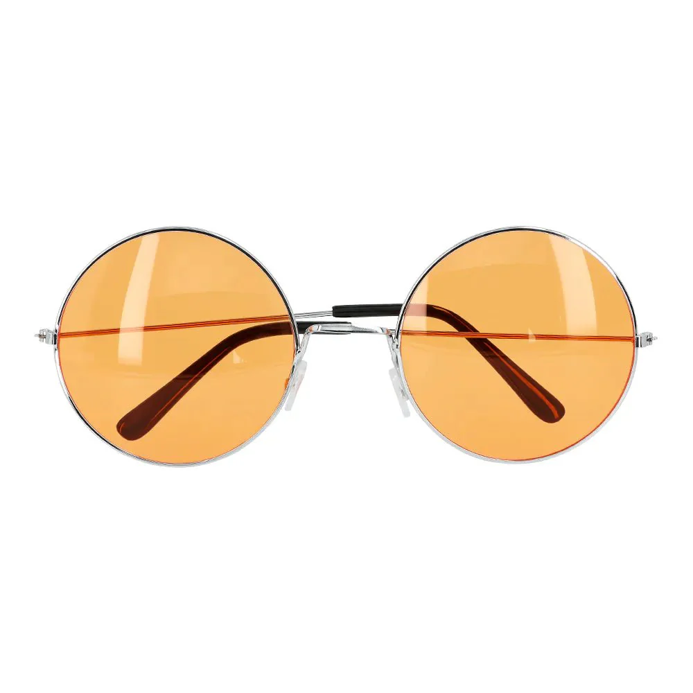 Hippie 60S Bril Oranje Xl - Image 2