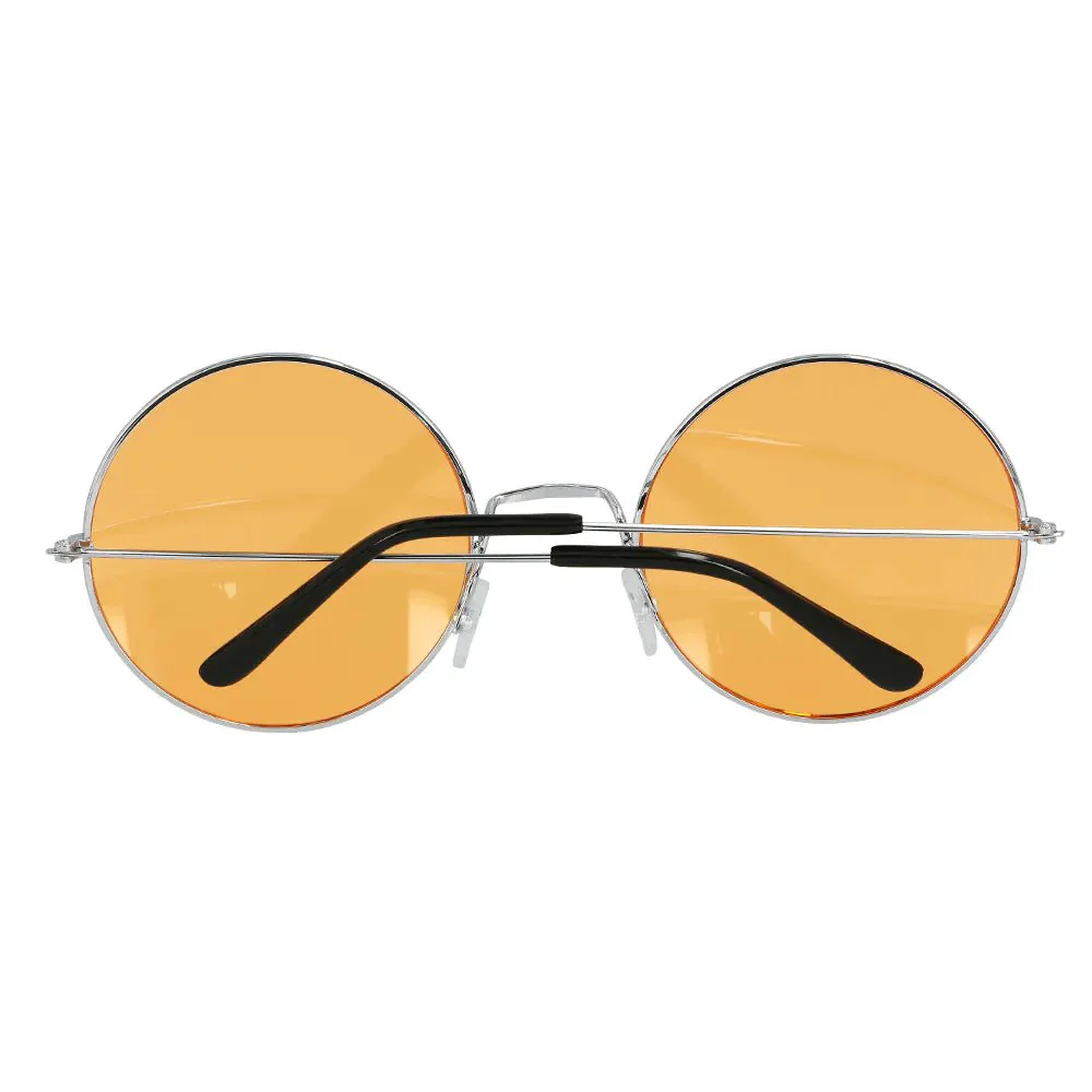 Hippie 60S Bril Oranje Xl - Image 5