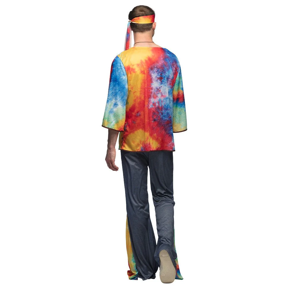 Hippie 60S Kostuum Heren 4 delig - Image 4
