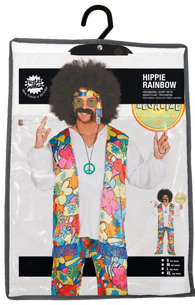 Hippie Kostuum Peace - Image 4