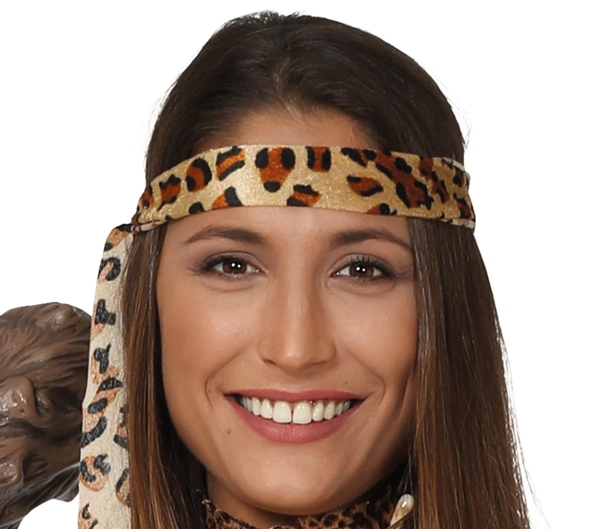 Holbewoner Kostuum Bruin Dames - Image 3