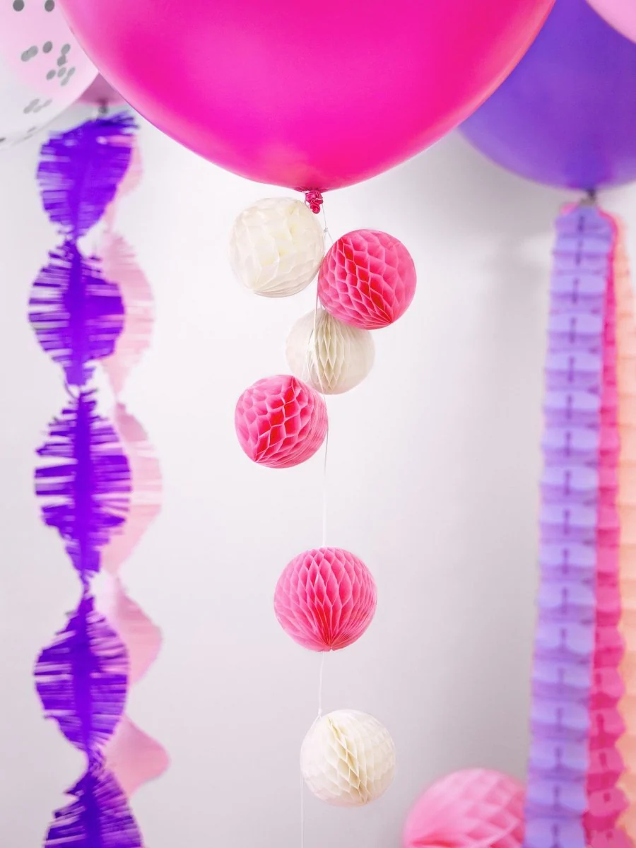 Honeycomb Bal Roze 10cm - Image 3