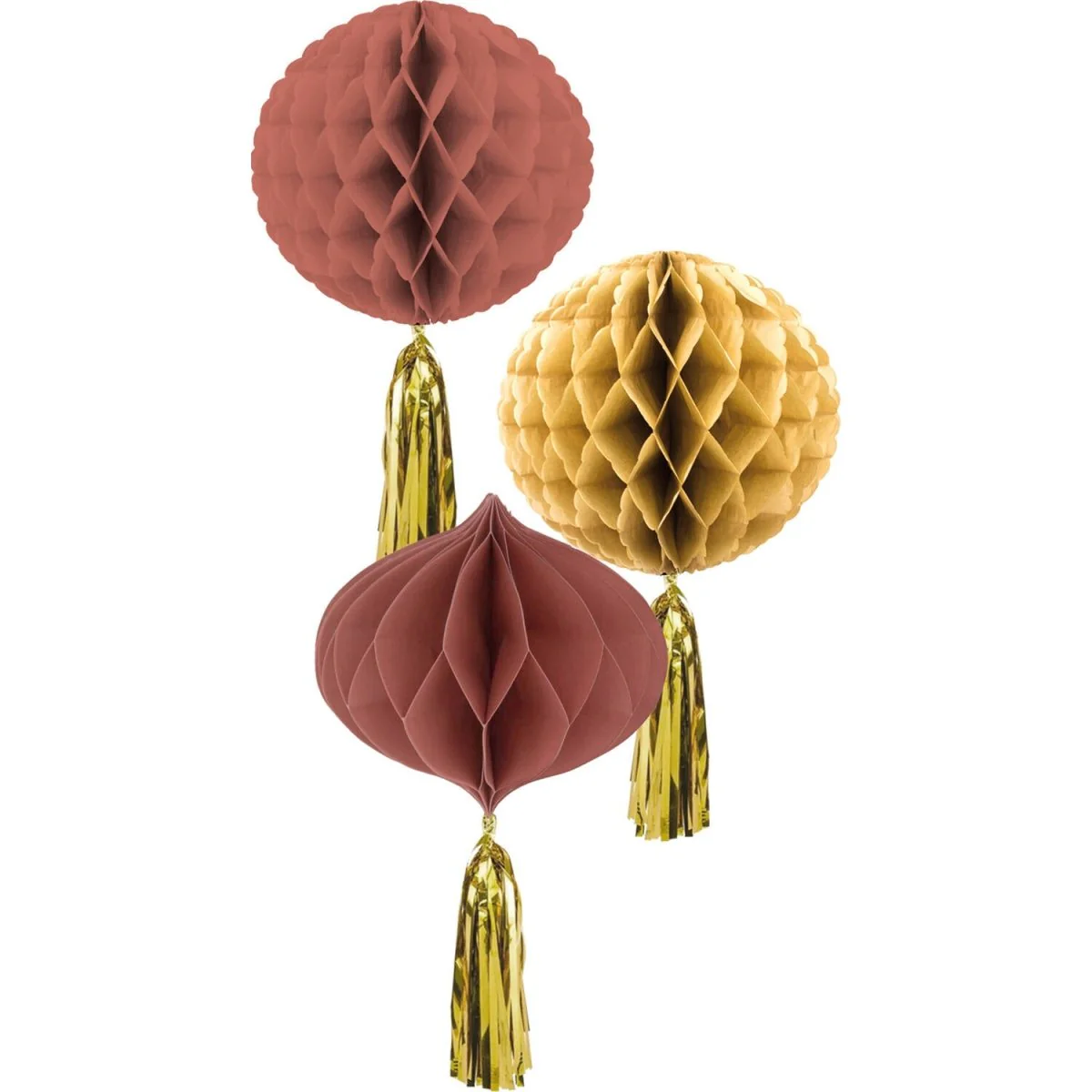 Honeycombs Golden Dusk - 3 stuks