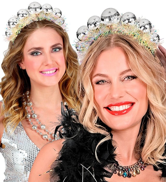Hoofdband Disco Ballen Met Sliertjes - Image 3