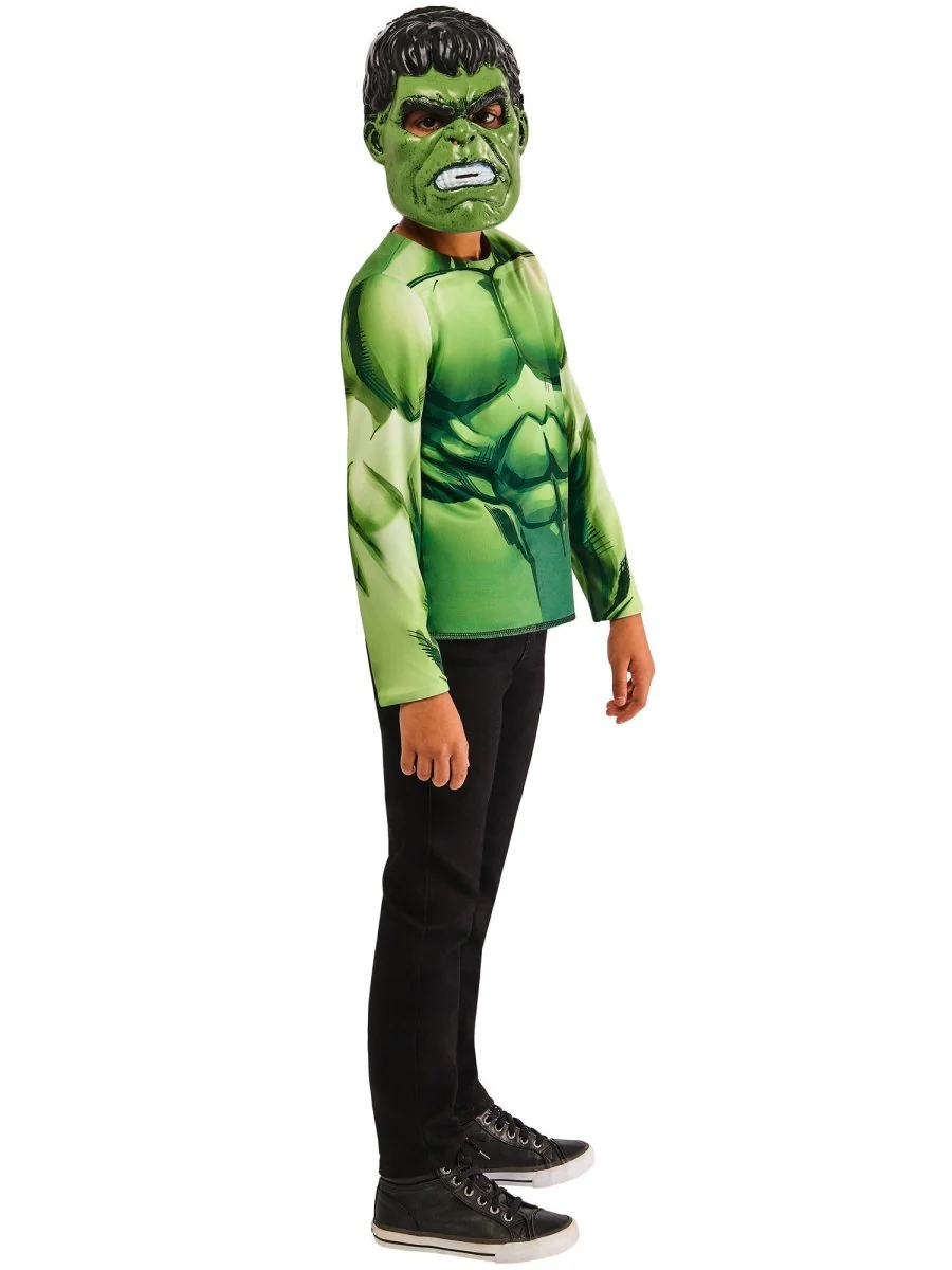 Hulk Reversible Shirt en Maskers Kind - Image 6