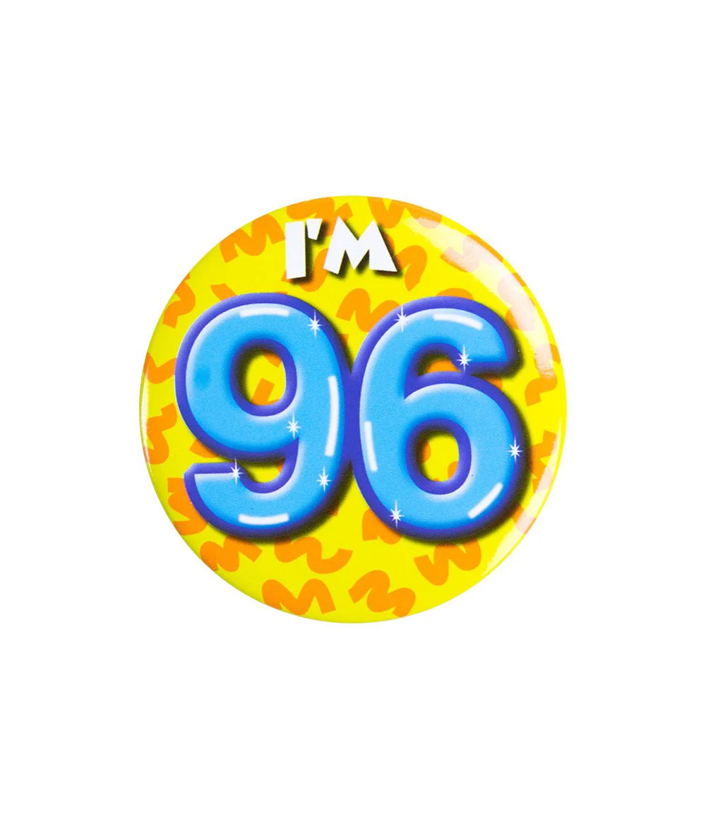 I'm 96 Button 96 Jaar 5,5cm