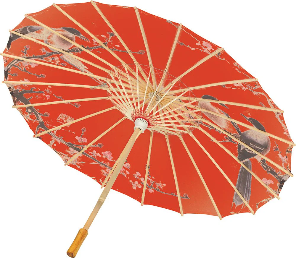 Japanse Paraplu Rood 82cm - Image 3