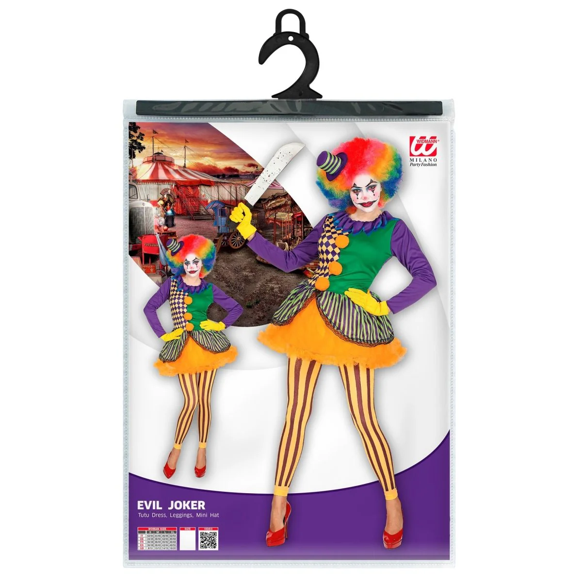 Joker Kostuum Dames 3 delig - Image 5